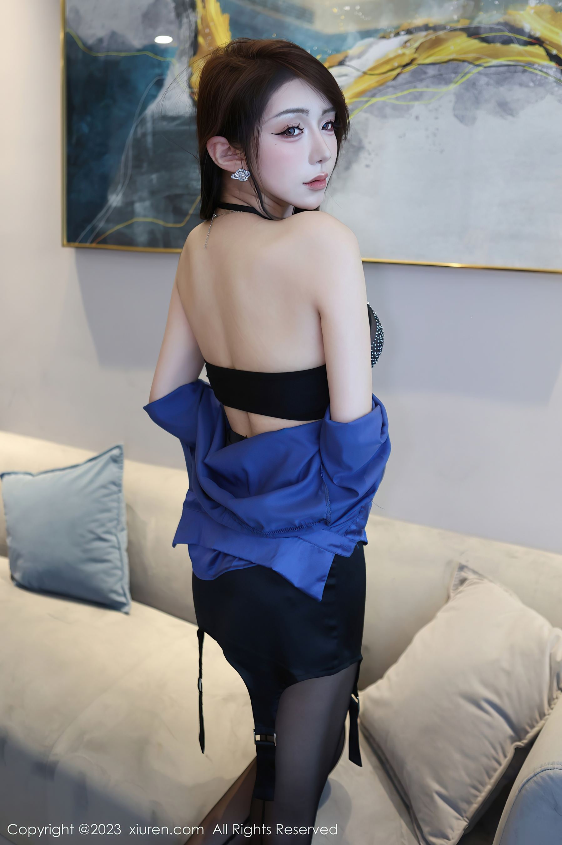 [XiuRen秀人网] No.6594 金幼汐Vivian 黑丝美腿·合集-妙妙屋