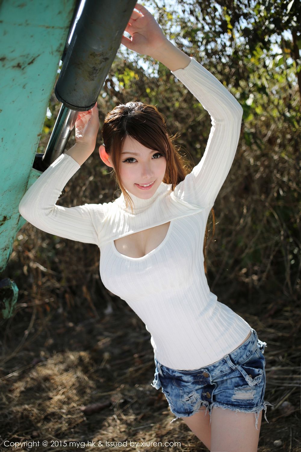 MARA醬《泰国旅拍Pai县》热裤妹子+蕾丝泳装 [美媛馆MyGirl] Vol.097·合集-妙妙屋