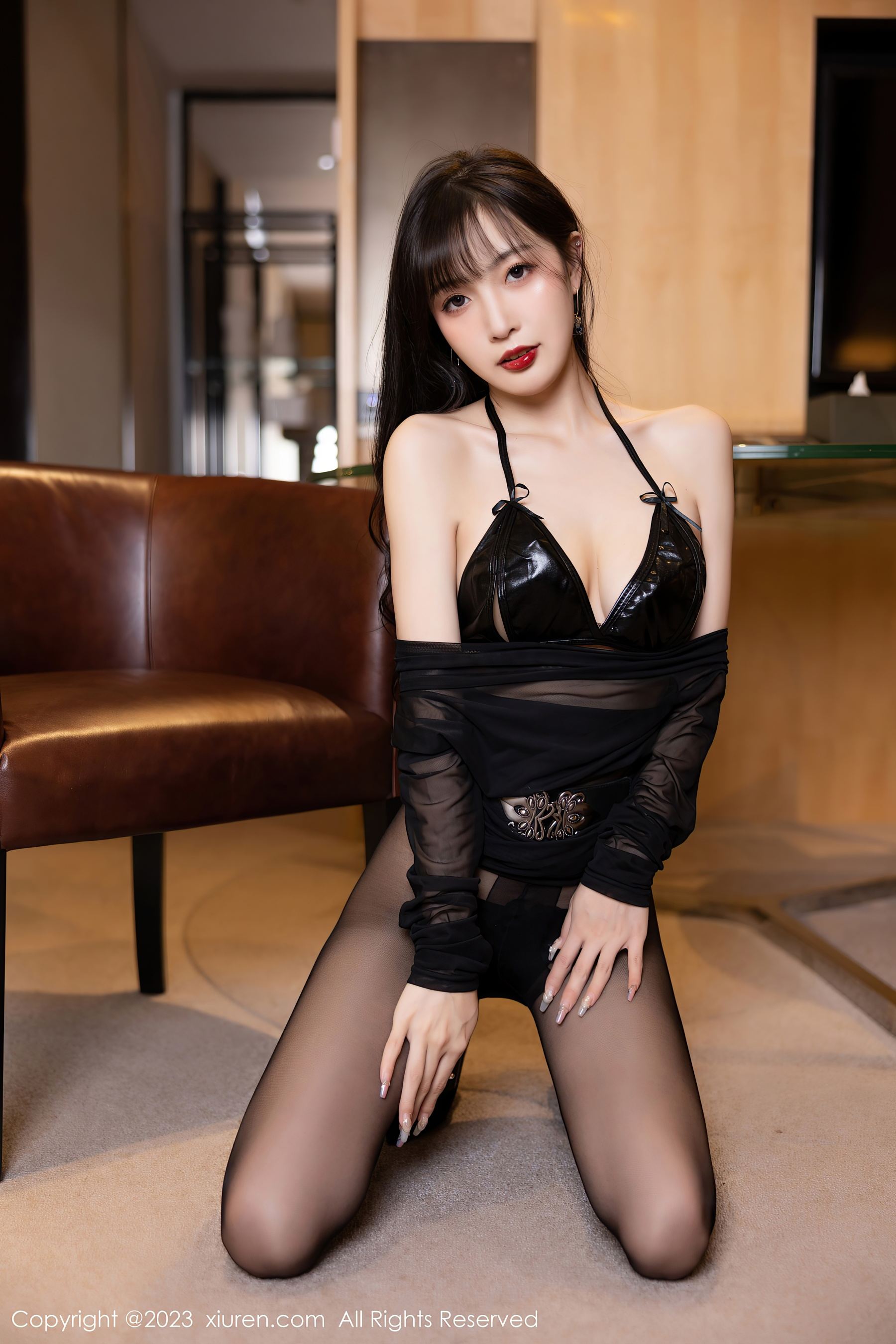 [XiuRen秀人网] No.6307 林星阑 黑丝美腿·合集-妙妙屋