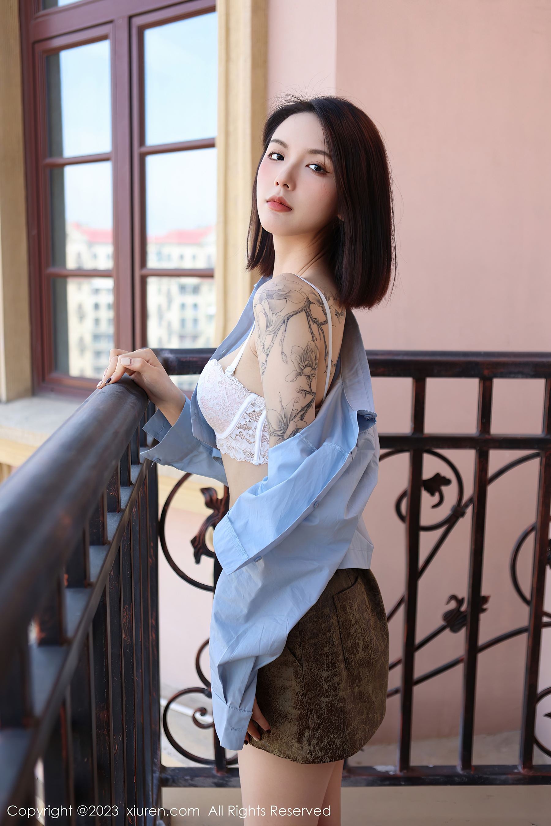 [XiuRen秀人网] No.6661 乔一一 短裙美腿·合集-妙妙屋