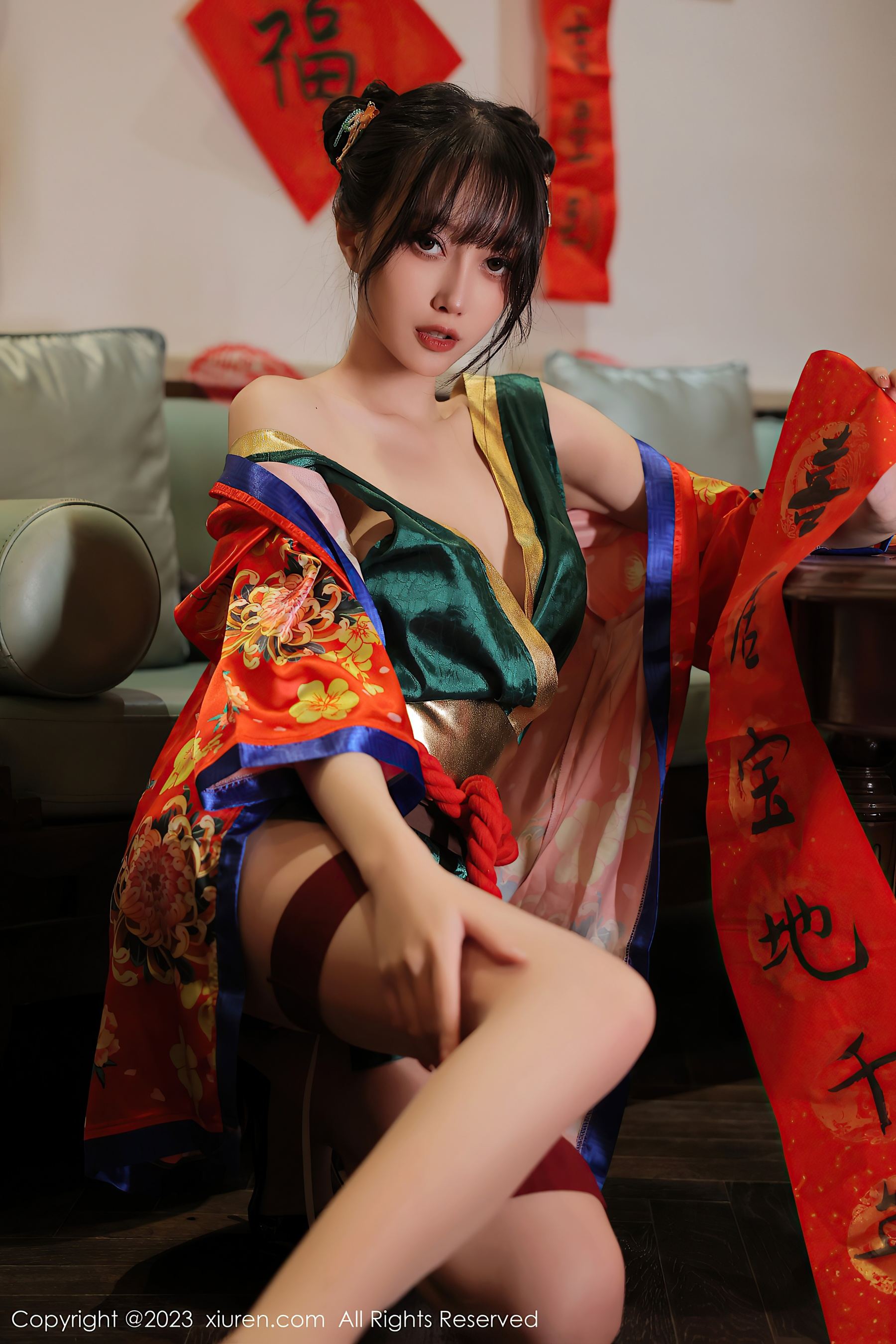 [XiuRen秀人网] No.6167 玥儿玥er 新春美腿·合集-妙妙屋