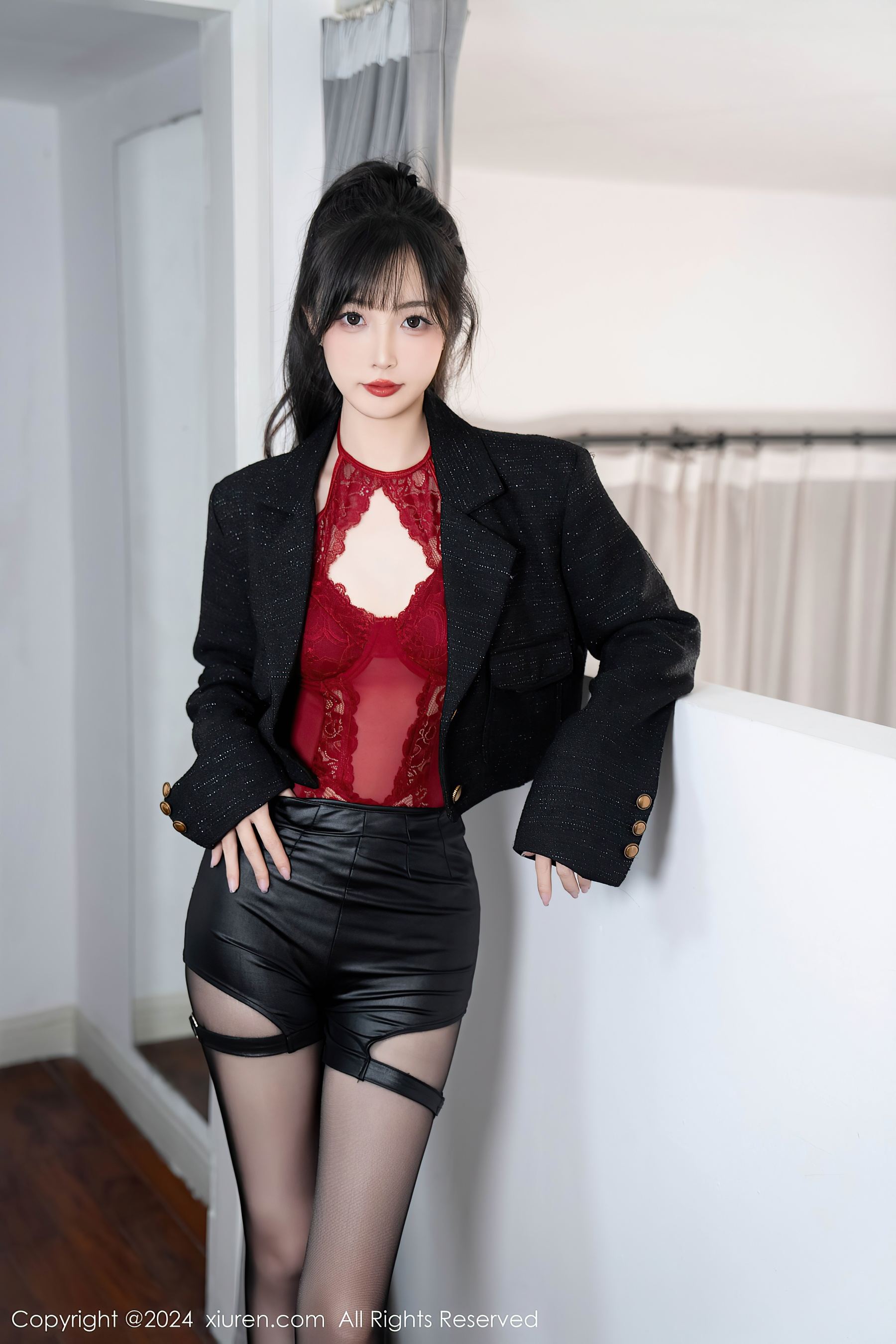 [XiuRen秀人网] No.9561 林星阑 黑丝美腿·合集-妙妙屋