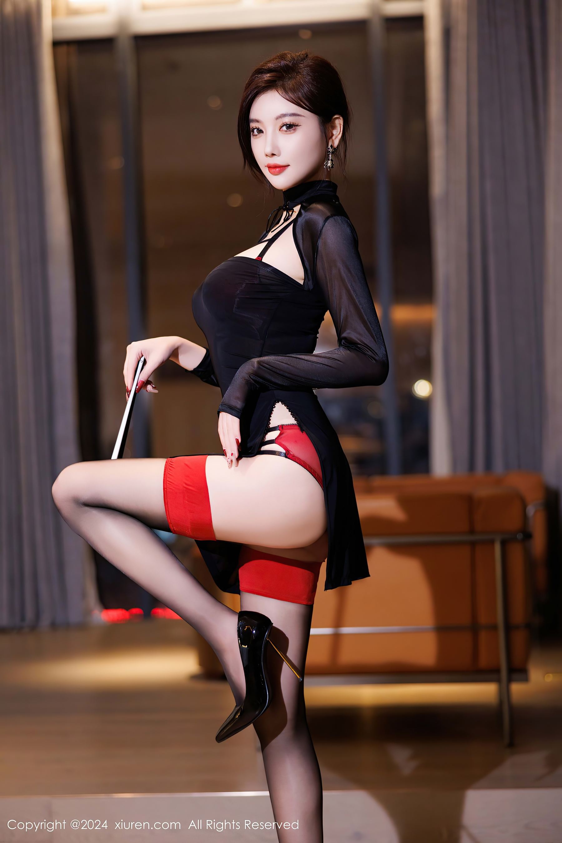 [XiuRen秀人网] No.9599 杨晨晨Yome 黑丝美腿·合集-妙妙屋