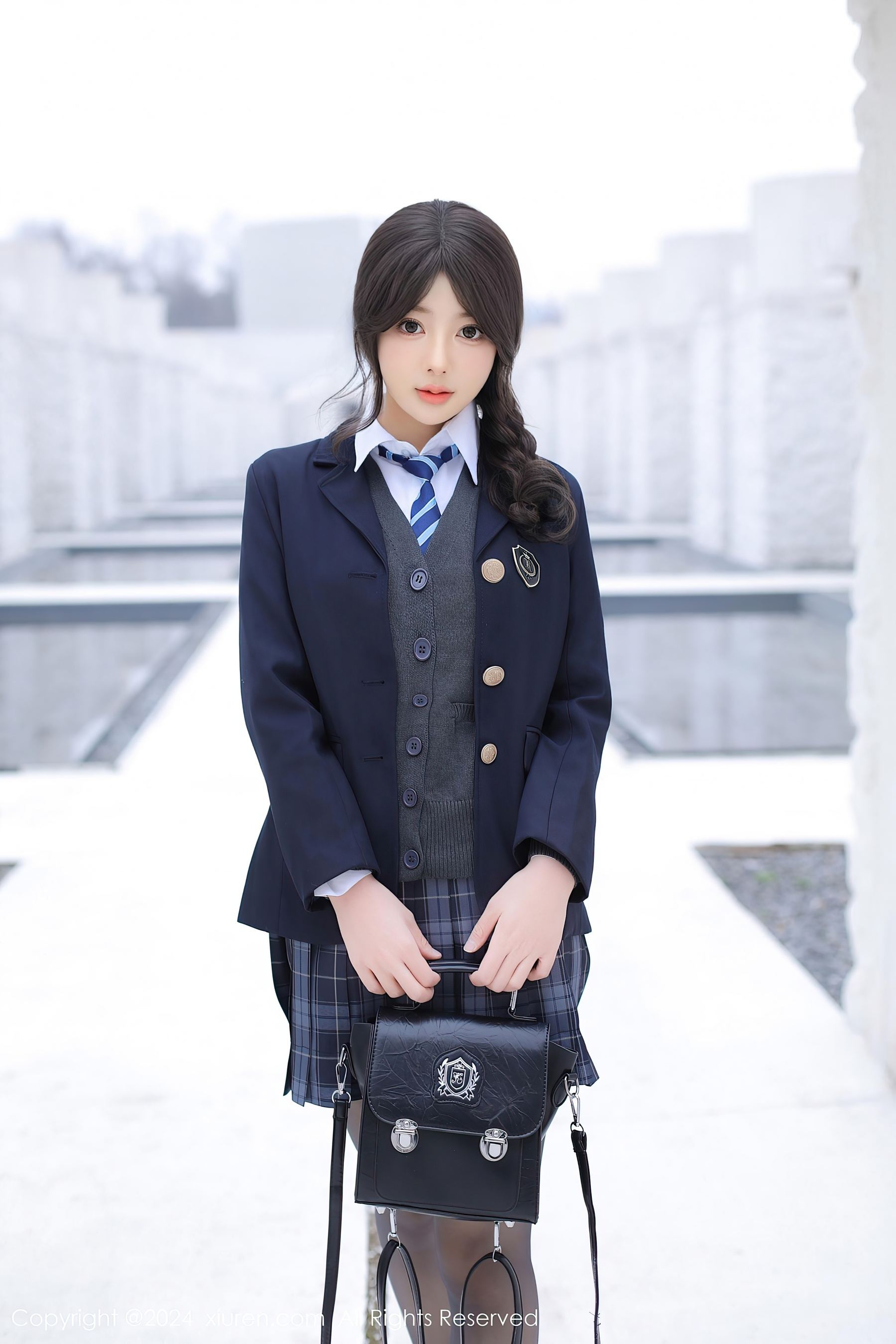[XiuRen秀人网] No.9693 桃妖夭 黑丝制服·合集-妙妙屋
