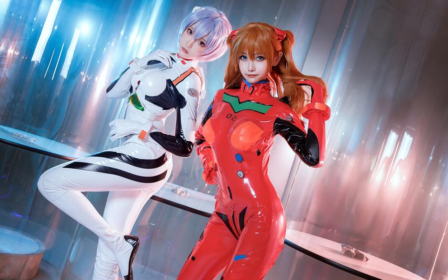 momoko葵葵-No.040 – EVA 双厨狂喜版 (&瓜希酱) [62P]·合集-妙妙屋