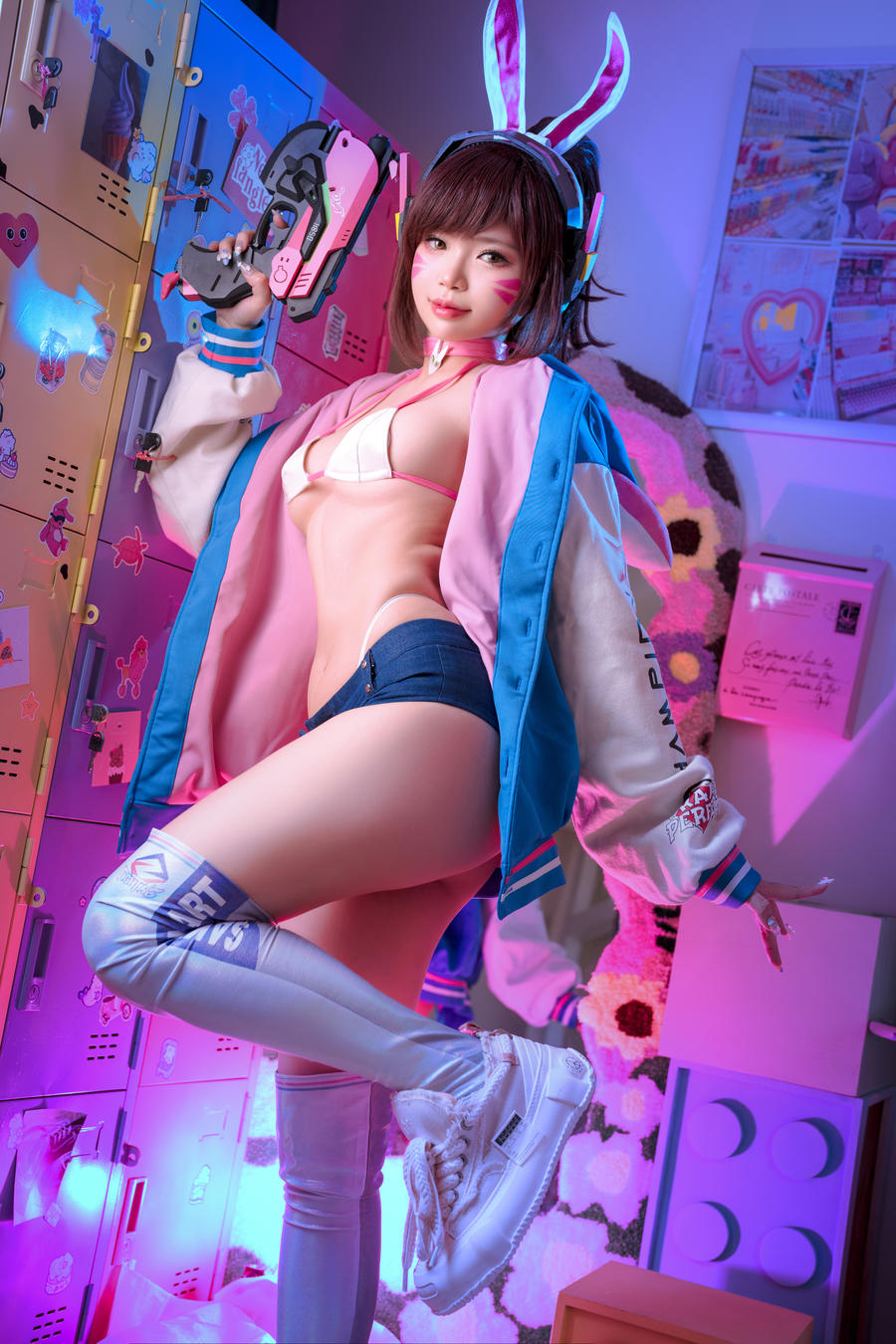ZinieQ-No.076 – D.Va Sakimichan Art [25P]·合集-妙妙屋