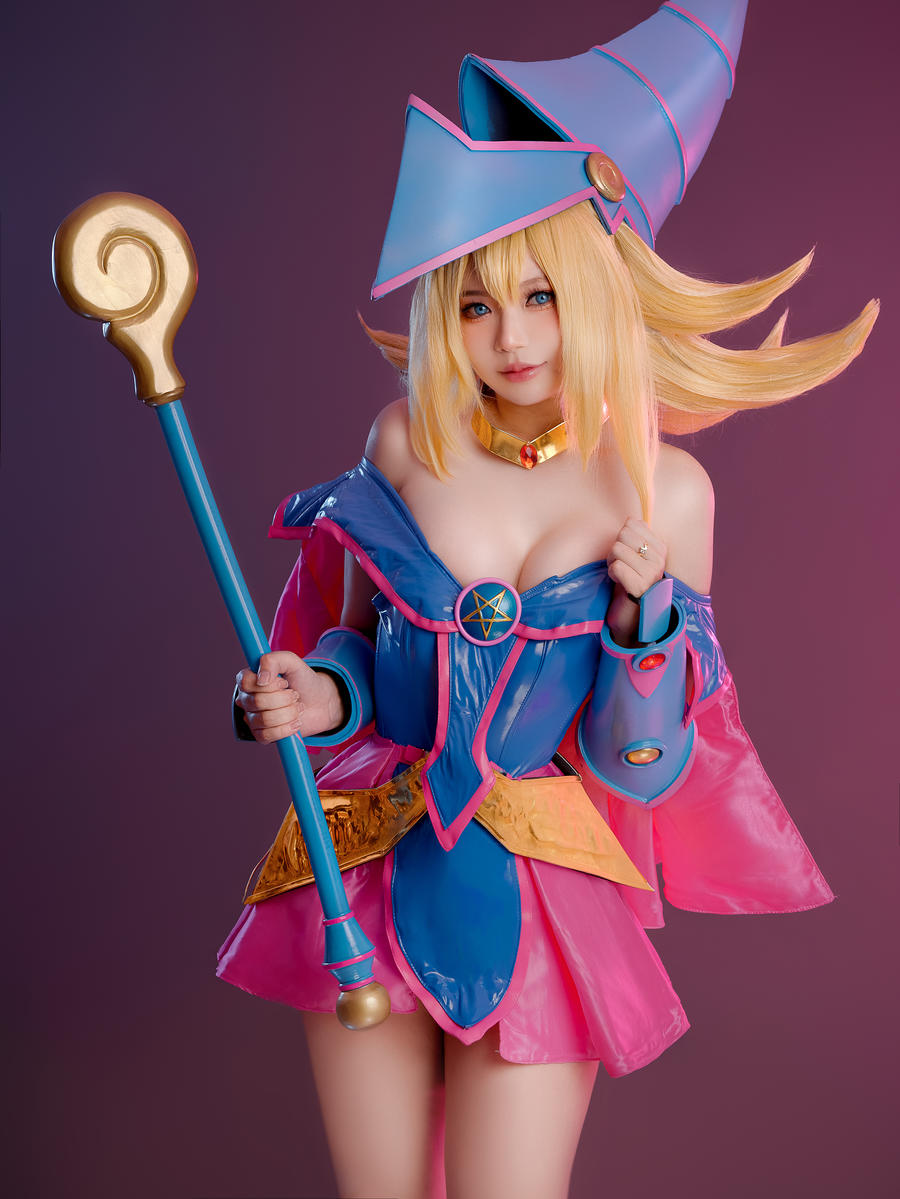 ZinieQ-No.039 – Yu Gi Oh Dark Magician Girl [26P 5V]·合集-妙妙屋