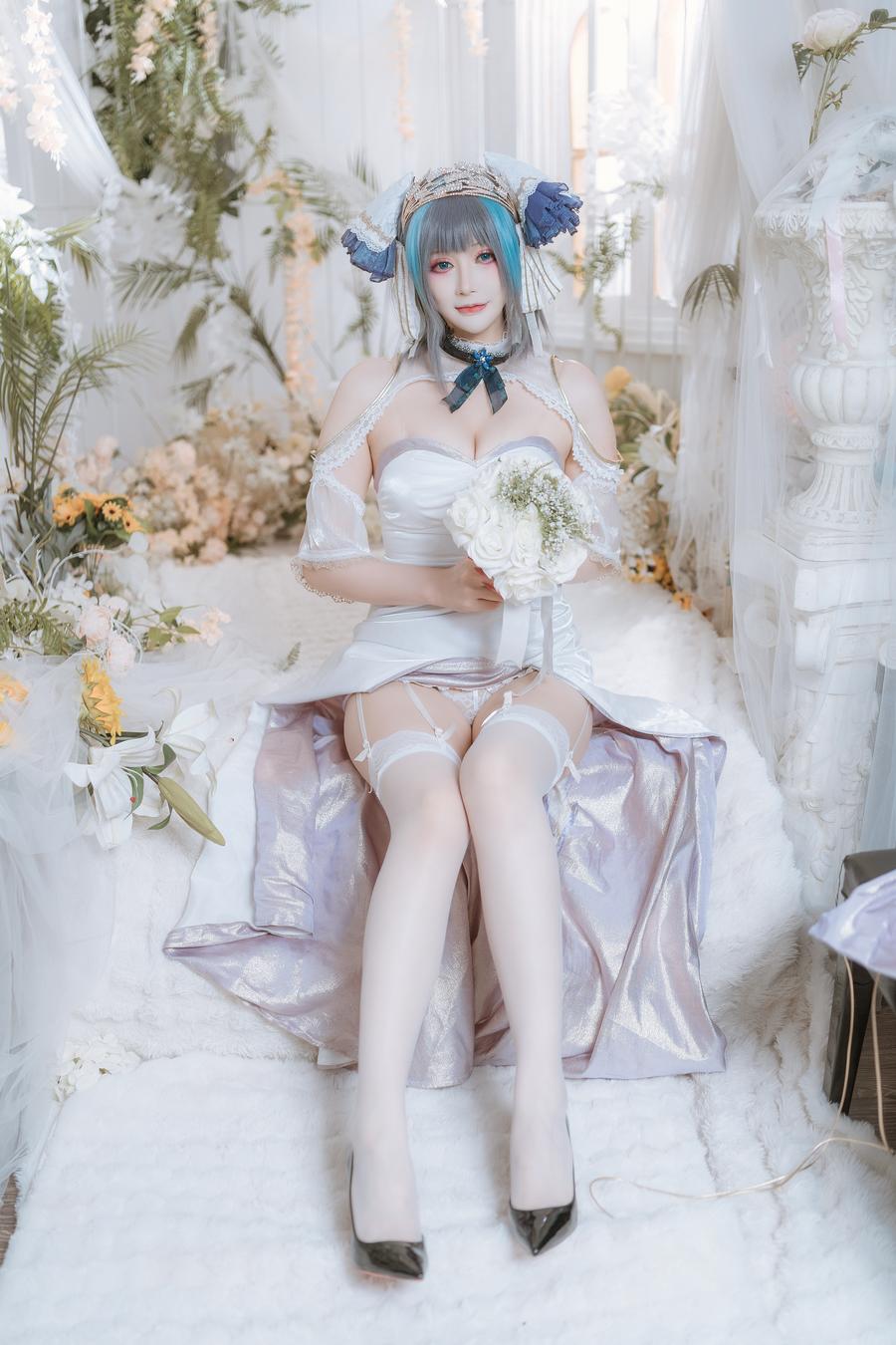 兔胖胖min-No.009 – 碧蓝航线 柴郡 礼服 [40P]·合集-妙妙屋