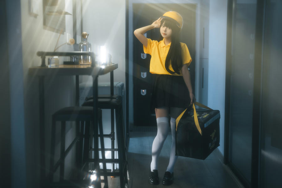 rua阮阮-No.011 – 外卖员 [35P]·合集-妙妙屋