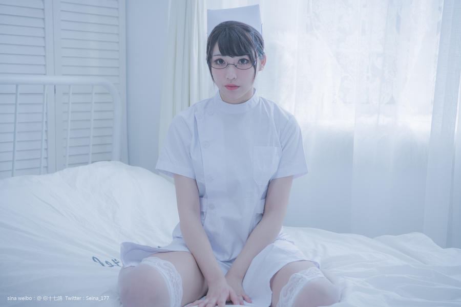 你十七鸽-No.003 – 白色护士 [110P 1V]·合集-妙妙屋