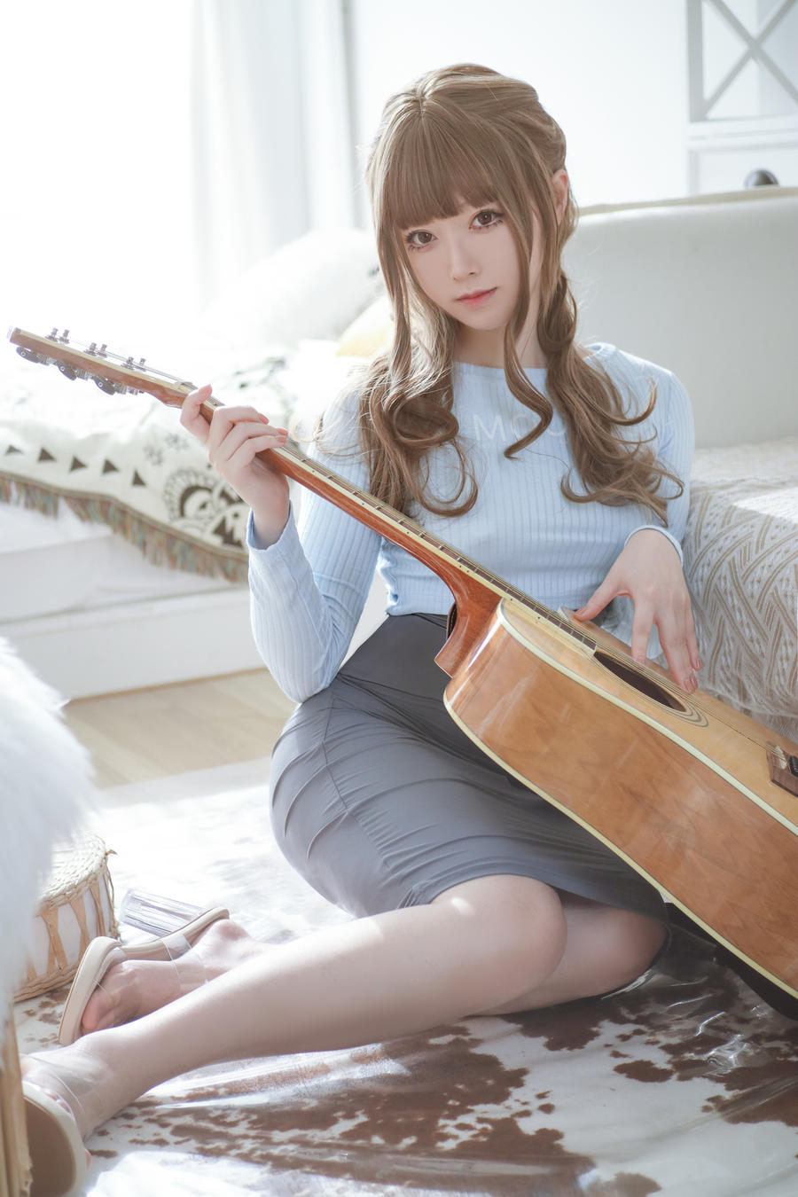 朝霧愛-No.014 – 吉他妹妹 [26P]·合集-妙妙屋