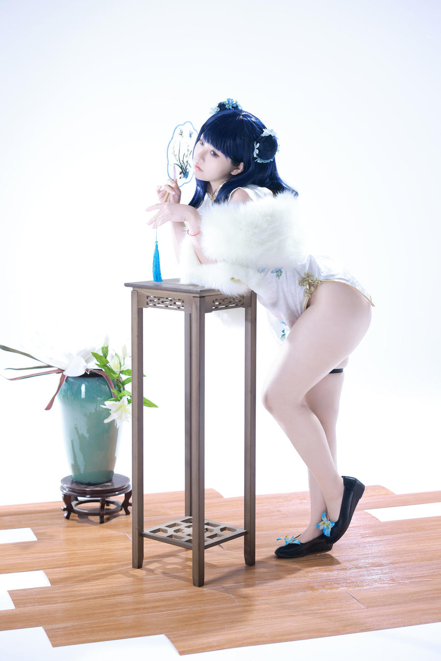 G44不会受伤-No.129 – 宝多六花旗袍 [34P]·合集-妙妙屋