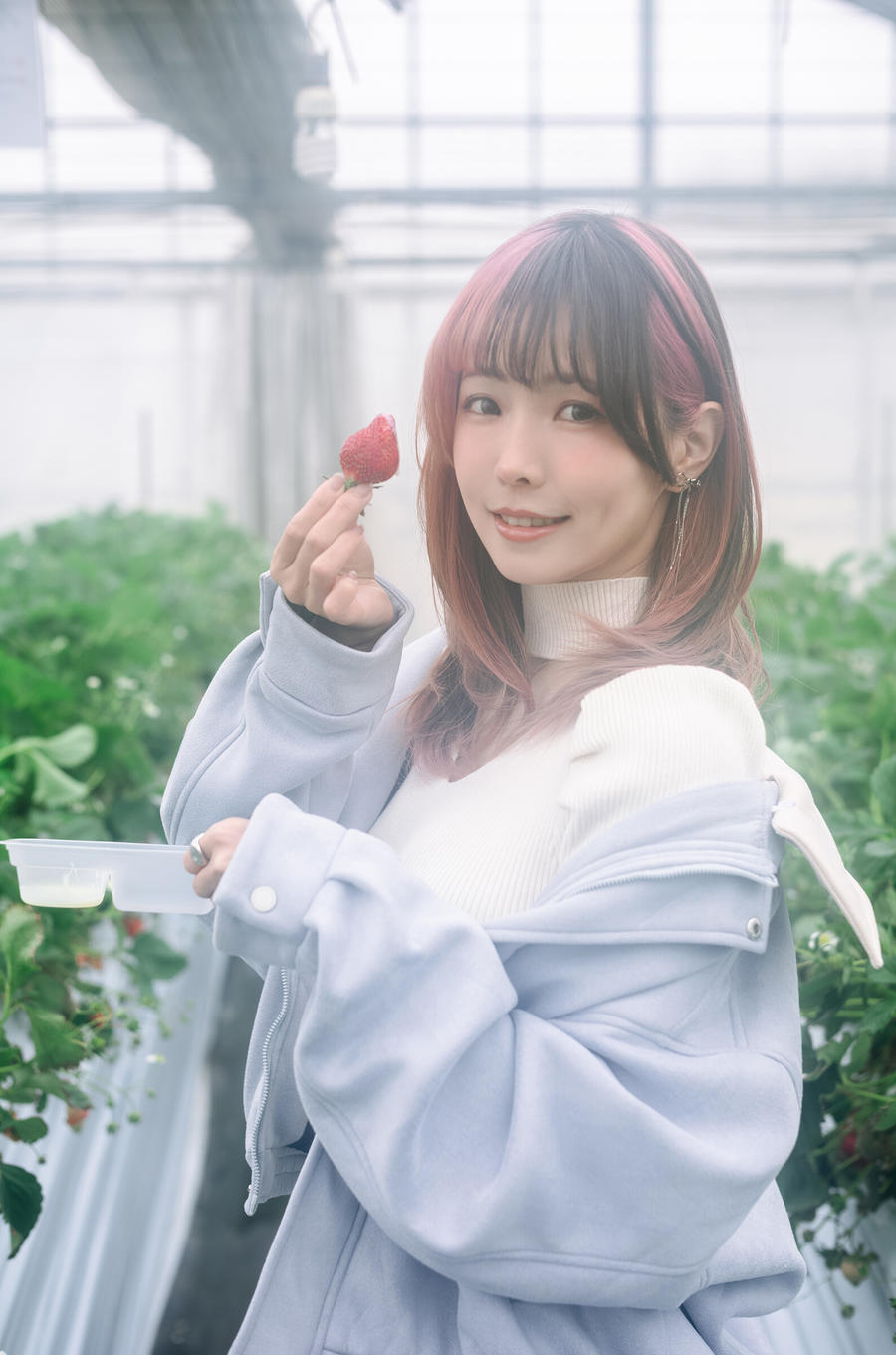 ElyEE子-No.108 – Strawberry Picking Date [34P 2V]·合集-妙妙屋