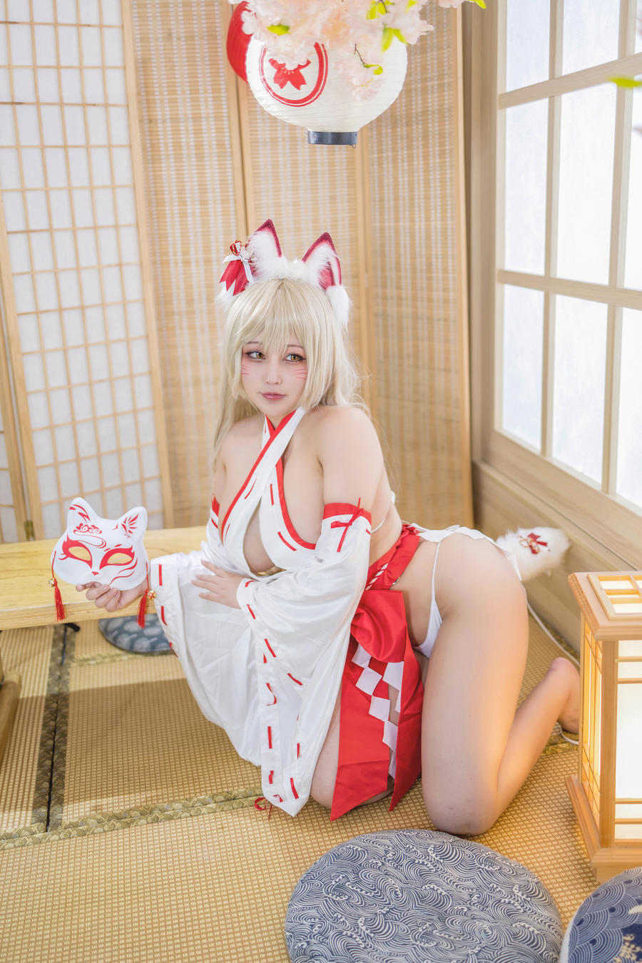 KANEKO_咔喵-No.035 – 狐狸巫女 [41P]·合集-妙妙屋
