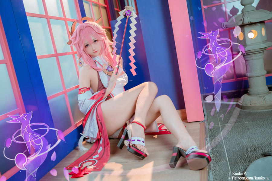 Kuuko W-No.159 – Yae Miko [14P]·合集-妙妙屋