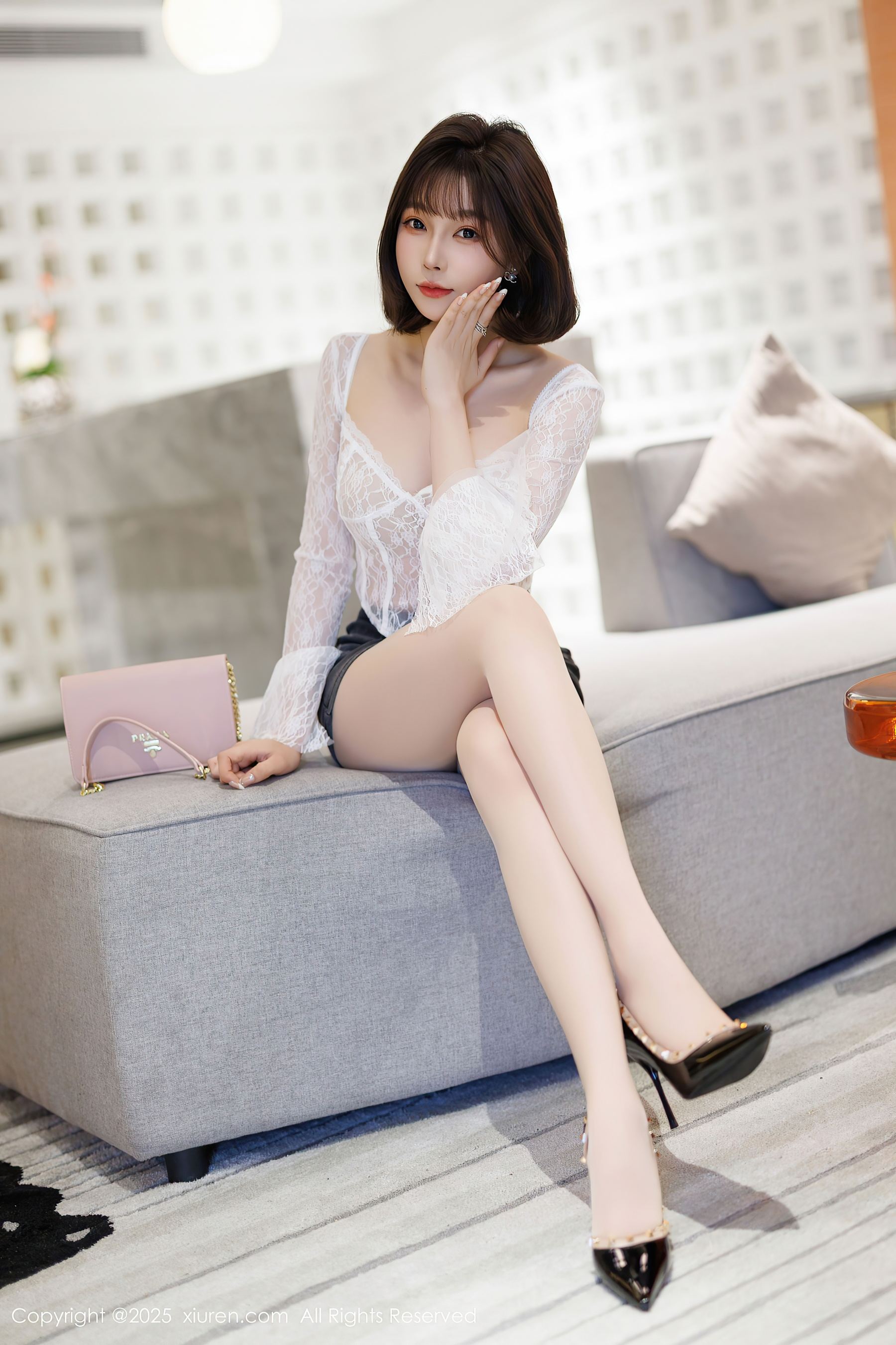[XiuRen秀人网] No.10113 徐莉芝Booty 诱人白袜·合集-妙妙屋
