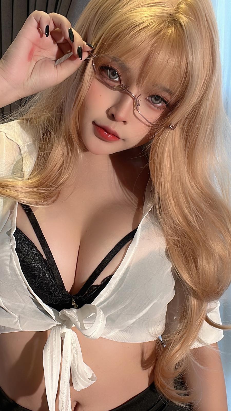 Sayo Momo-No.080 – Blondie Office Lady [34P]·合集-妙妙屋