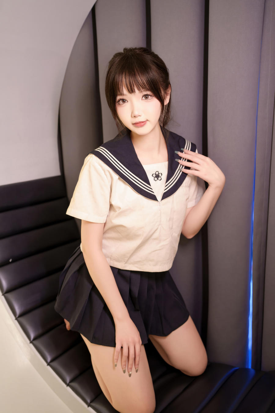 雪晴Astra-No.088 – 牛奶丝透明黏滑体操服 [15P]·合集-妙妙屋