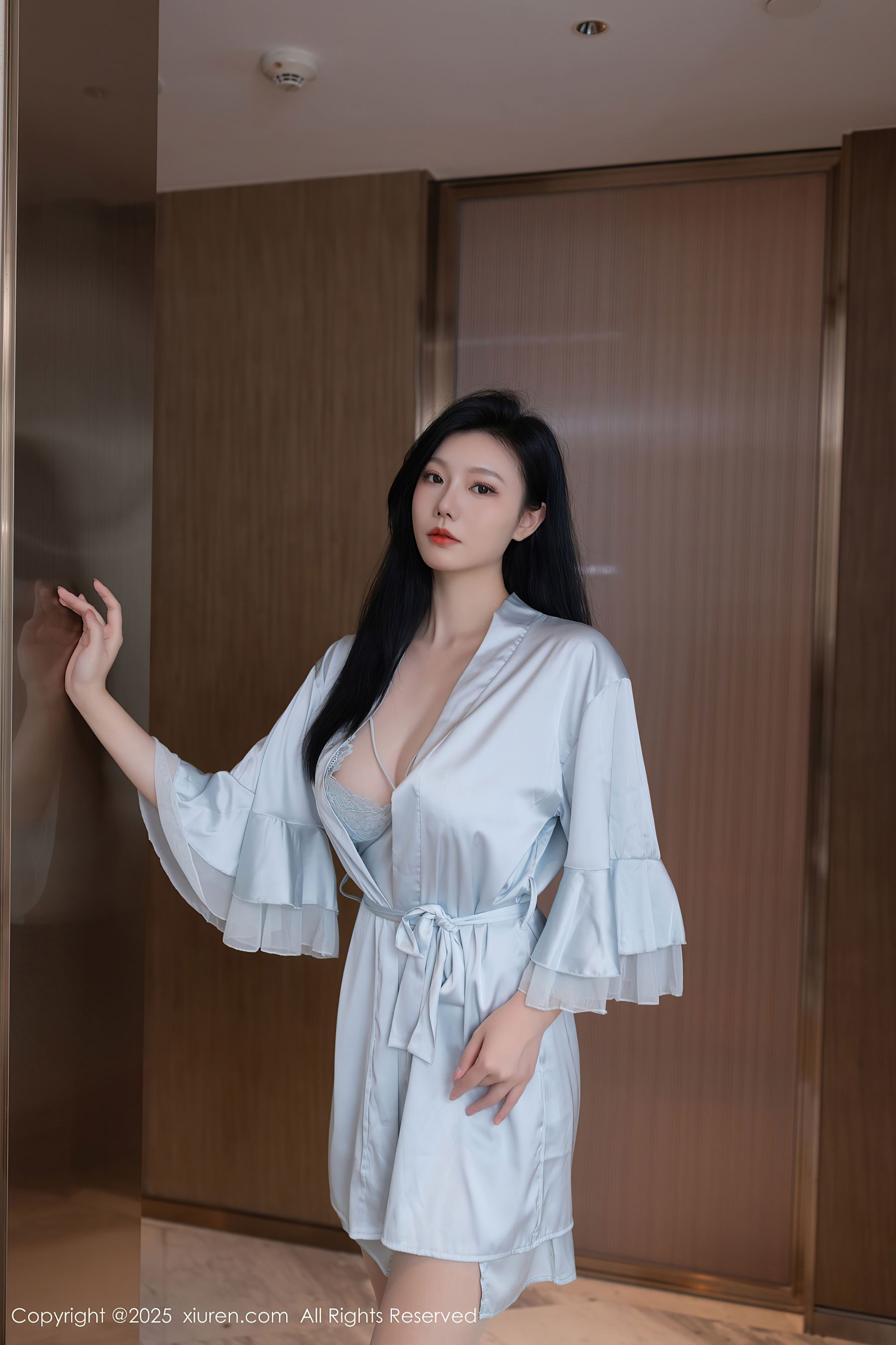 [XiuRen秀人网] No.10390 安然anran 蓝色连衣短·合集-妙妙屋