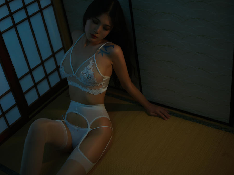 一米八的大梨子-No.021 – 复活白 [20P]·合集-妙妙屋