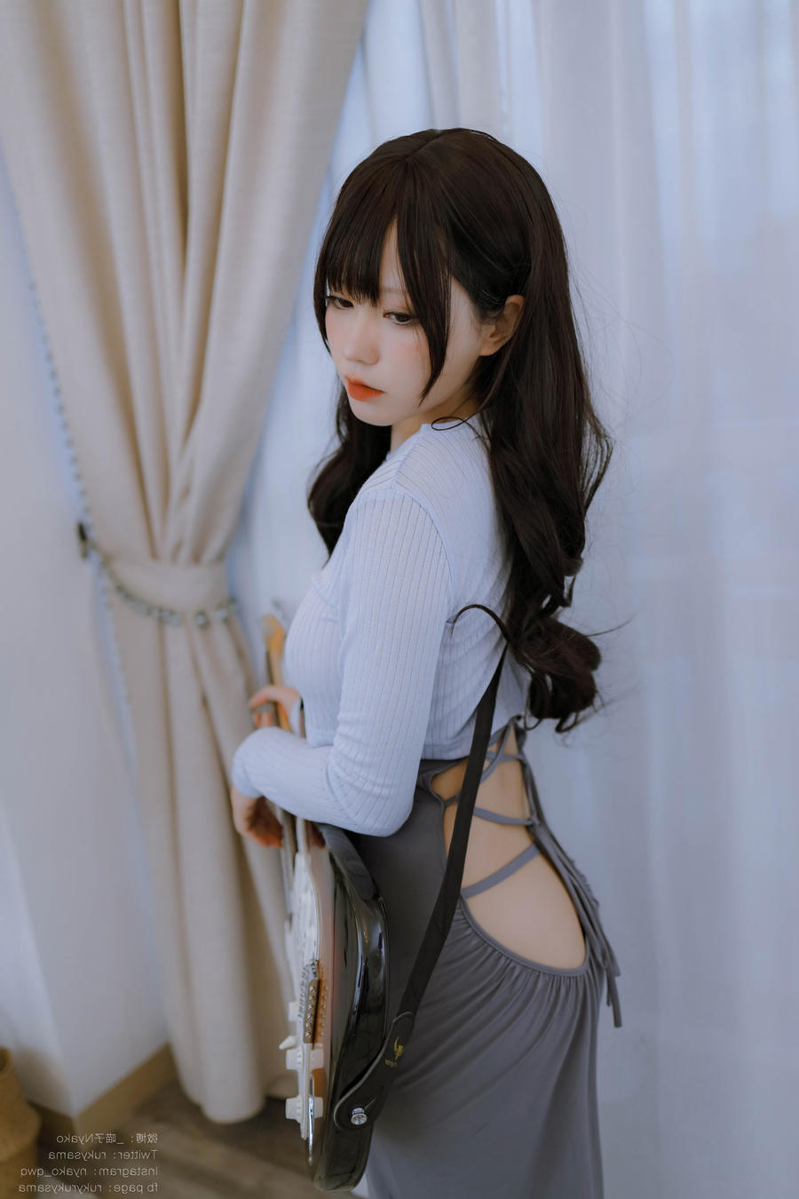 Nyako喵子-No.072 – 吉他妹妹 [38P]·合集-妙妙屋