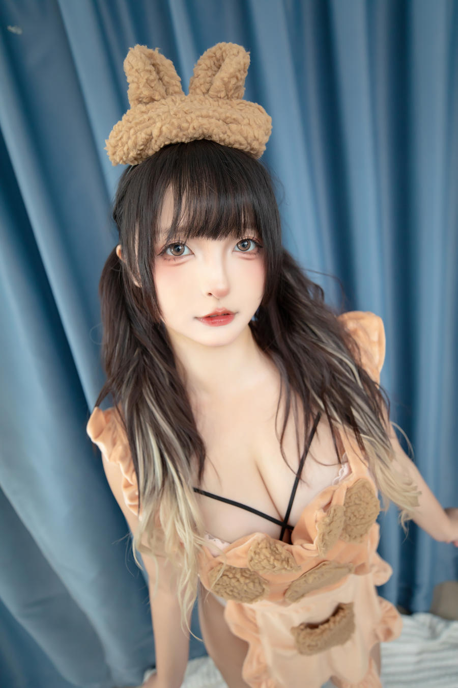 神楽坂真冬-No.213 – 白丝小熊 [75P 2V]·合集-妙妙屋