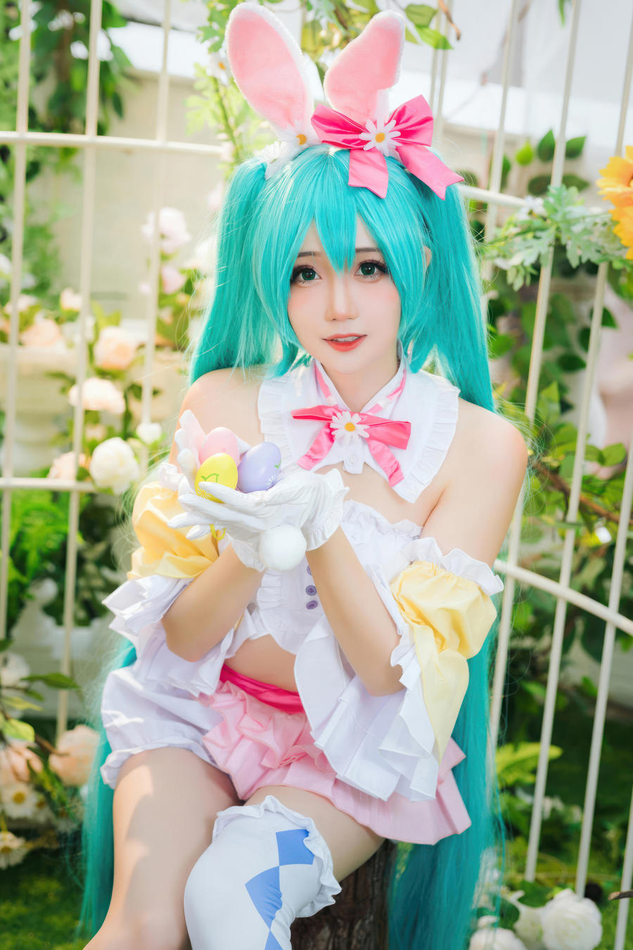 焖焖碳-No.051 – 初音未来 复活节兔子 [22P]·合集-妙妙屋