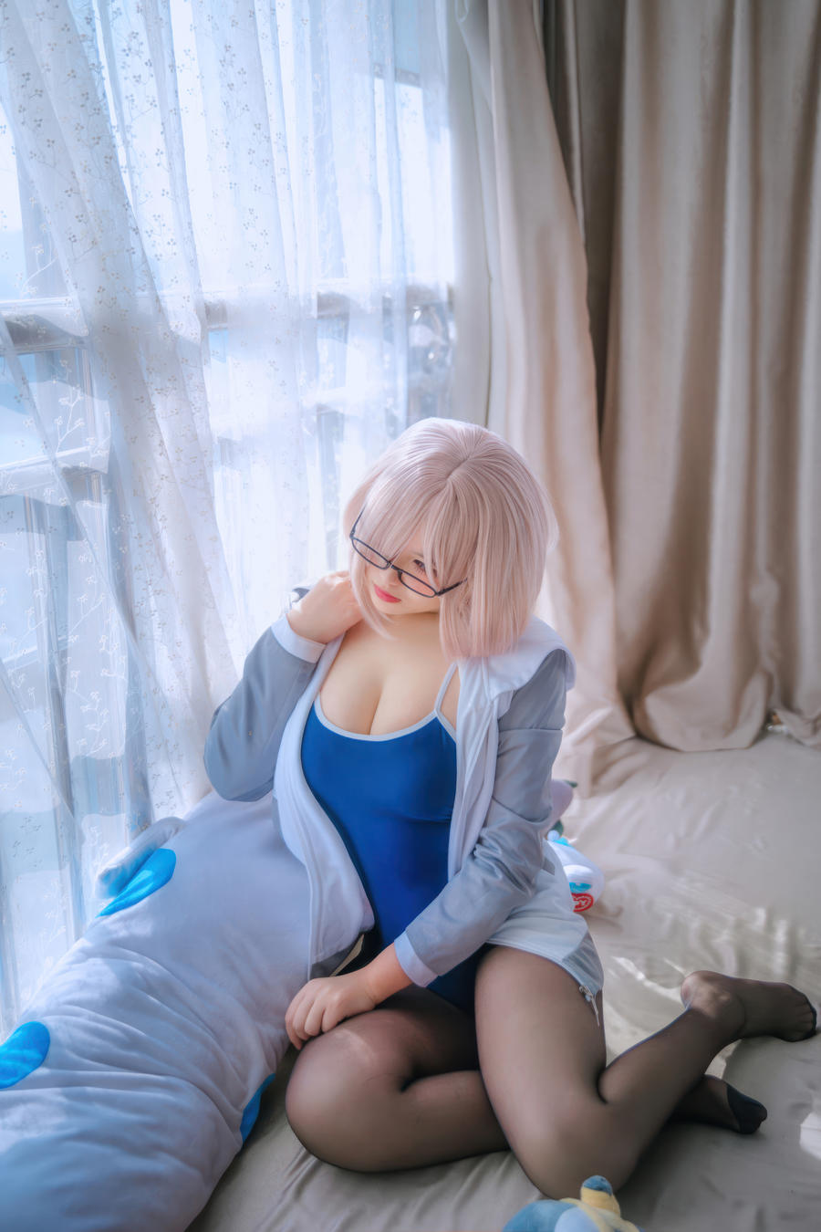 阿半今天很开心-No.053 – FGO 玛修 同人体操服 [20P]·合集-妙妙屋