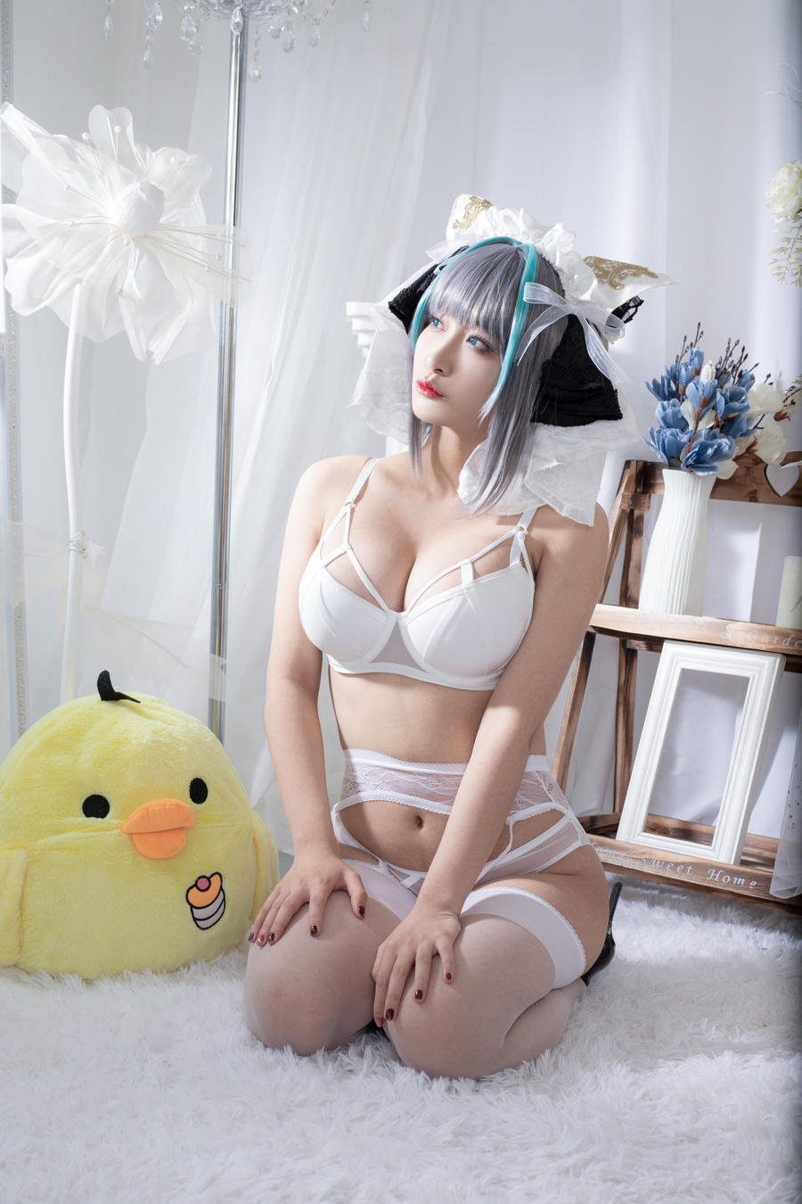洛璃LoLiSAMA-No.092 – 碧蓝航线 柴郡同人内衣 [66P]·合集-妙妙屋