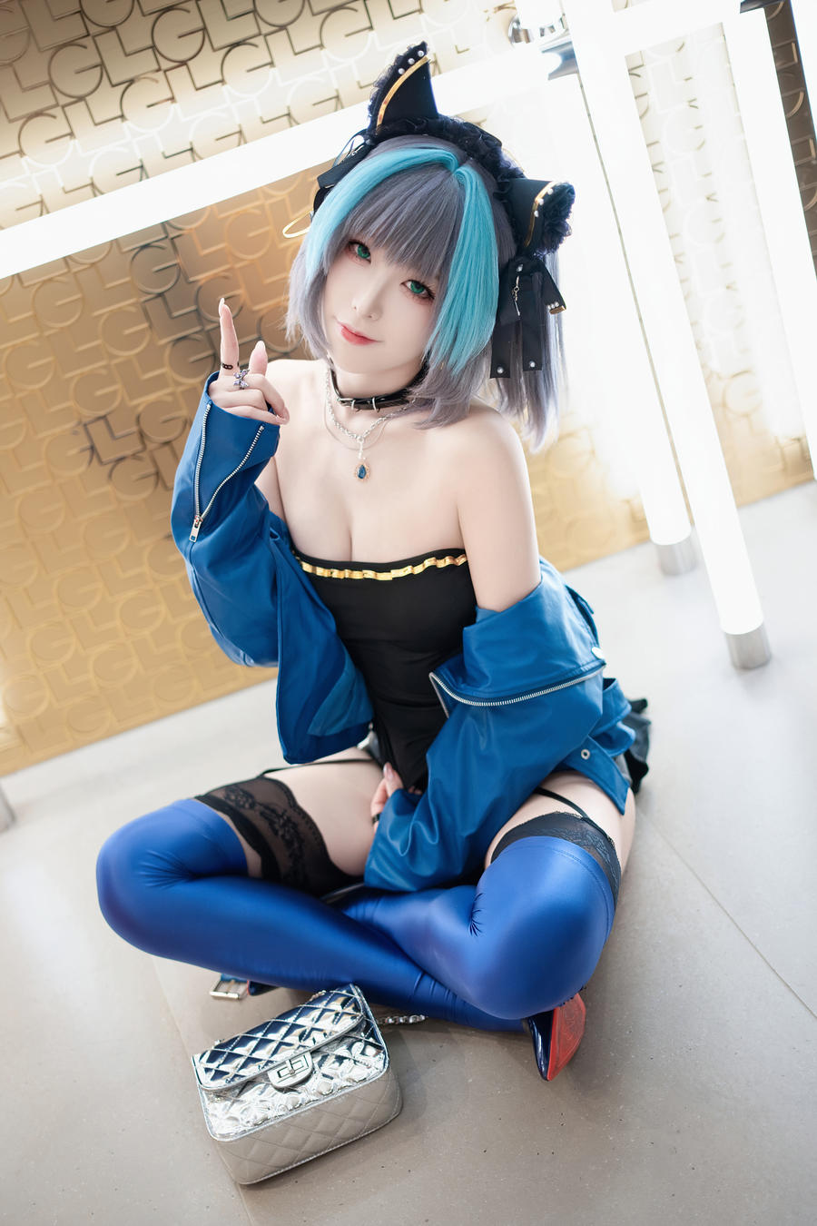 封疆疆v-No.081 – 碧蓝航线 柴郡常服 [27P]·合集-妙妙屋