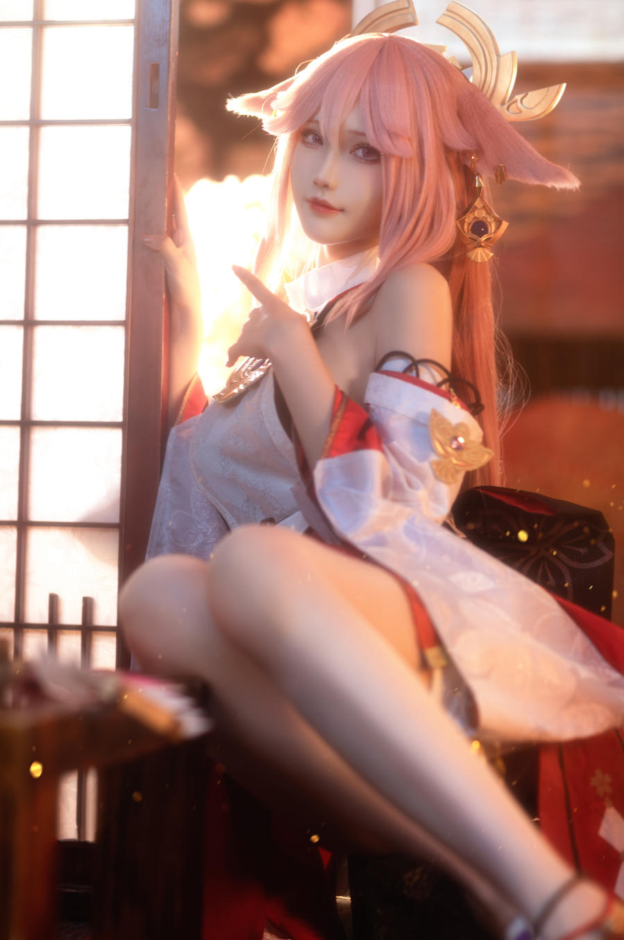 花兮_honoka-No.007 – 原神 八重神子 [11P]·合集-妙妙屋