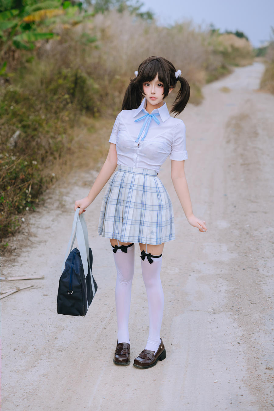 椎名莜(日奈娇)-No.227 – 女高 [108P 3V]·合集-妙妙屋