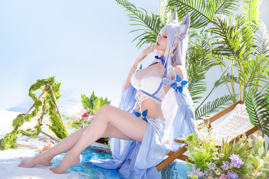 星之迟迟-No.304 – 2026年01月计划C 碧蓝航线 信浓泳装 [52P]·合集-妙妙屋