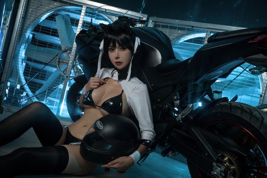 亚马逊鲶鱼-No.046 – 碧蓝航线 爱宕机车 [10P]·合集-妙妙屋