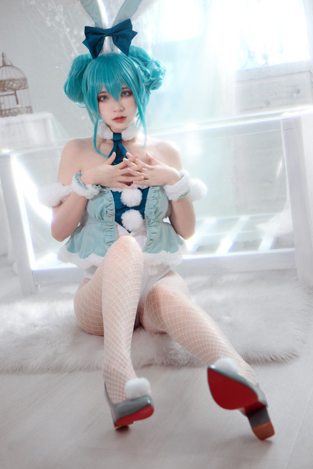 疯猫ss-No.069-miku初音兔女郎 [25P]·合集-妙妙屋