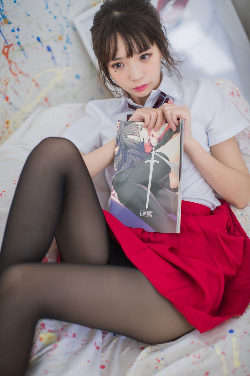 疯猫ss-No.010-画室jk [23P]·合集-妙妙屋