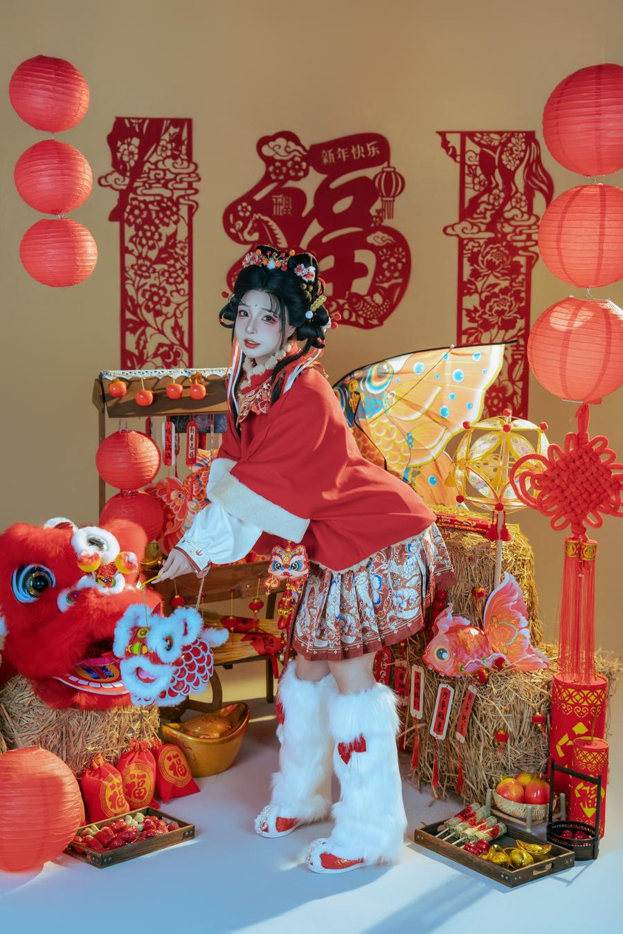 yuuhui玉汇(Kokuhui)-No.146 – 2026新春特辑 醒狮少女 [42P]·合集-妙妙屋