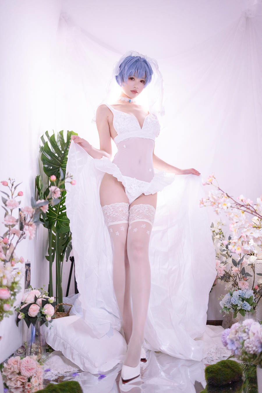 星黛鹿鹿i(千反田鹿子)-No.016 – EVA 绫波丽 花嫁 [52P]·合集-妙妙屋