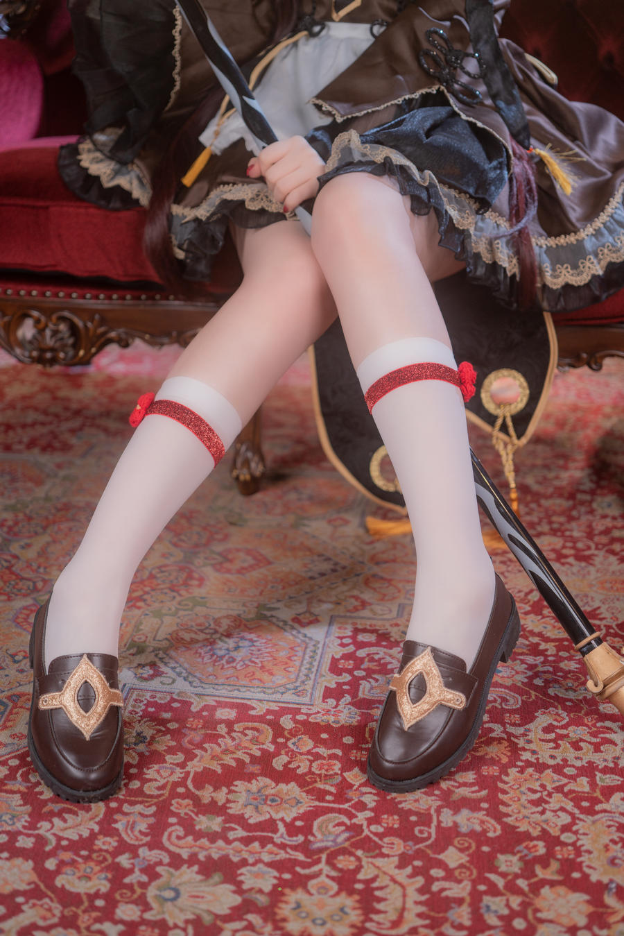 Sayako(さやこ)-No.021 – 原神 胡桃女仆 [33P]·合集-妙妙屋