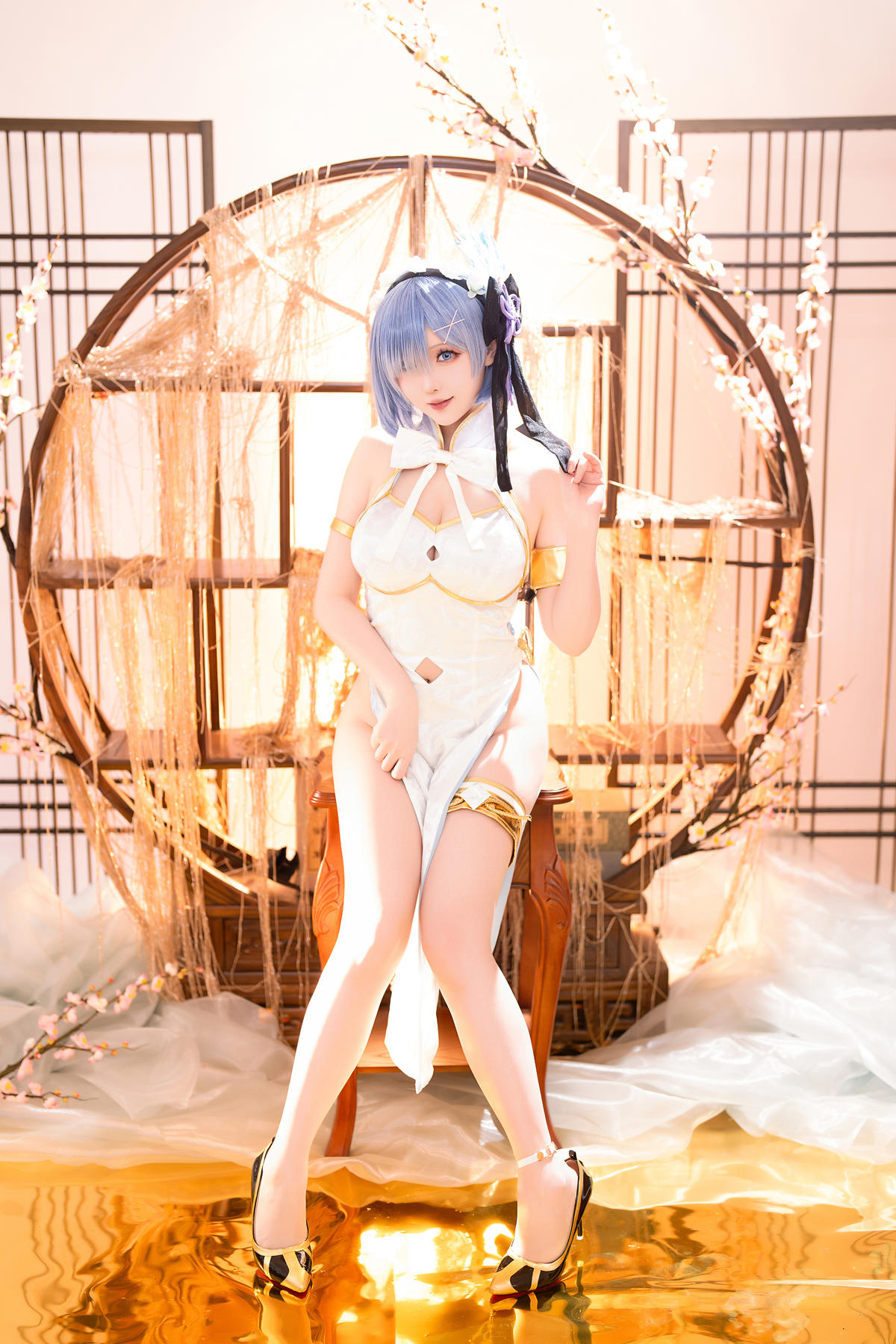 星之迟迟-No.216–2024年01月计划B RE：0 蕾姆 旗袍ver [76P]·合集-妙妙屋