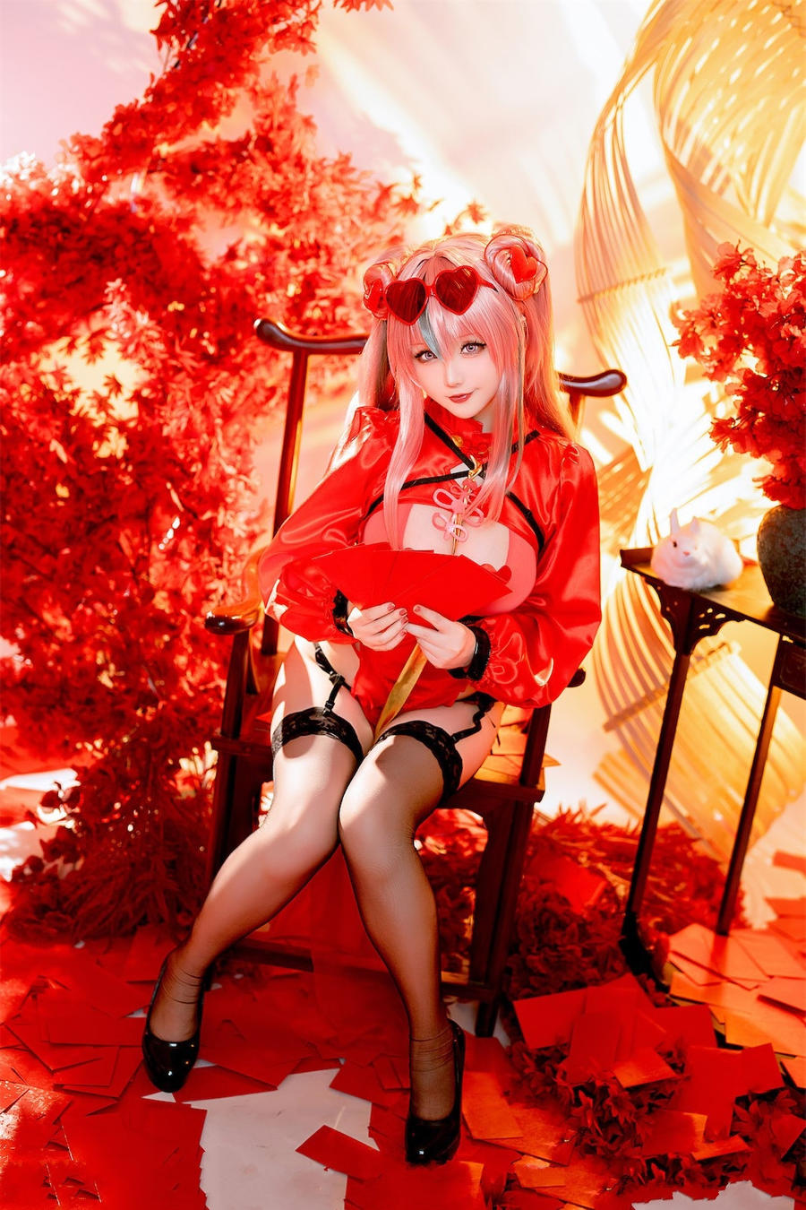 星之迟迟-No.214–2024年01月计划C 布莱默顿 新年旗袍 [84P 1V]·合集-妙妙屋
