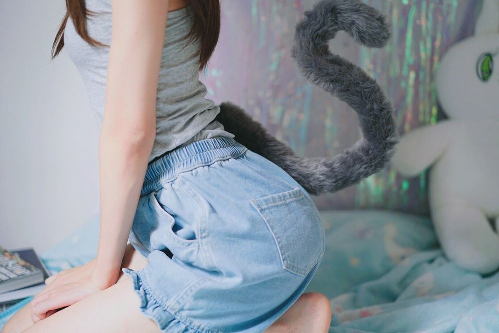 眼酱大魔王w-No.018-灰尾猫系 [14P]·合集-妙妙屋