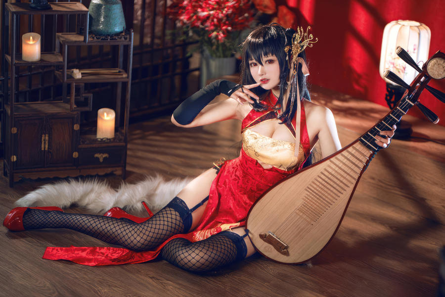 羽生三未-No.030 – 碧蓝航线 大凤旗袍 [21P]·合集-妙妙屋