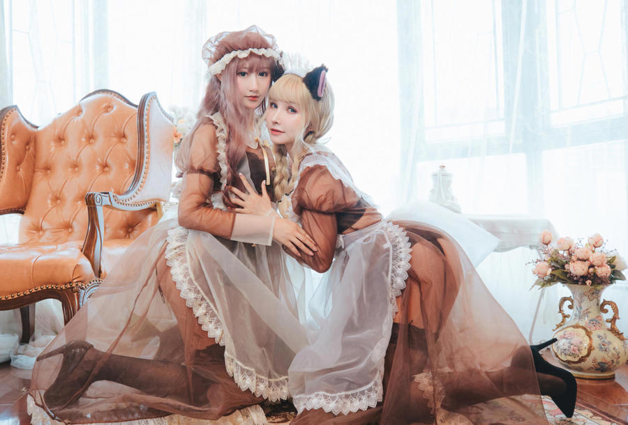 羽生三未-No.034 – 透明女仆 (&一千只猫薄禾) [32P]·合集-妙妙屋