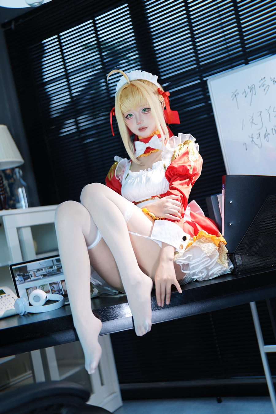 五更百鬼-No.032 – FGO 尼禄 女仆 [15P]·合集-妙妙屋