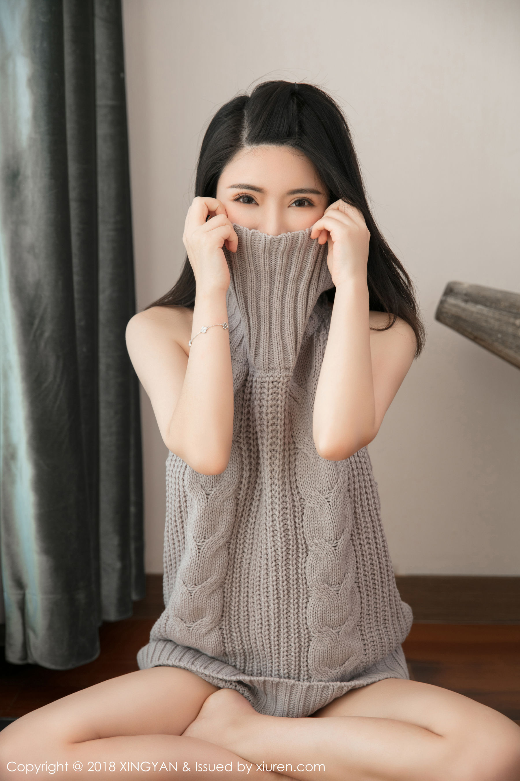 陈曦Lily《开背毛衣》 [星颜社XINGYAN] Vol.012·合集-妙妙屋
