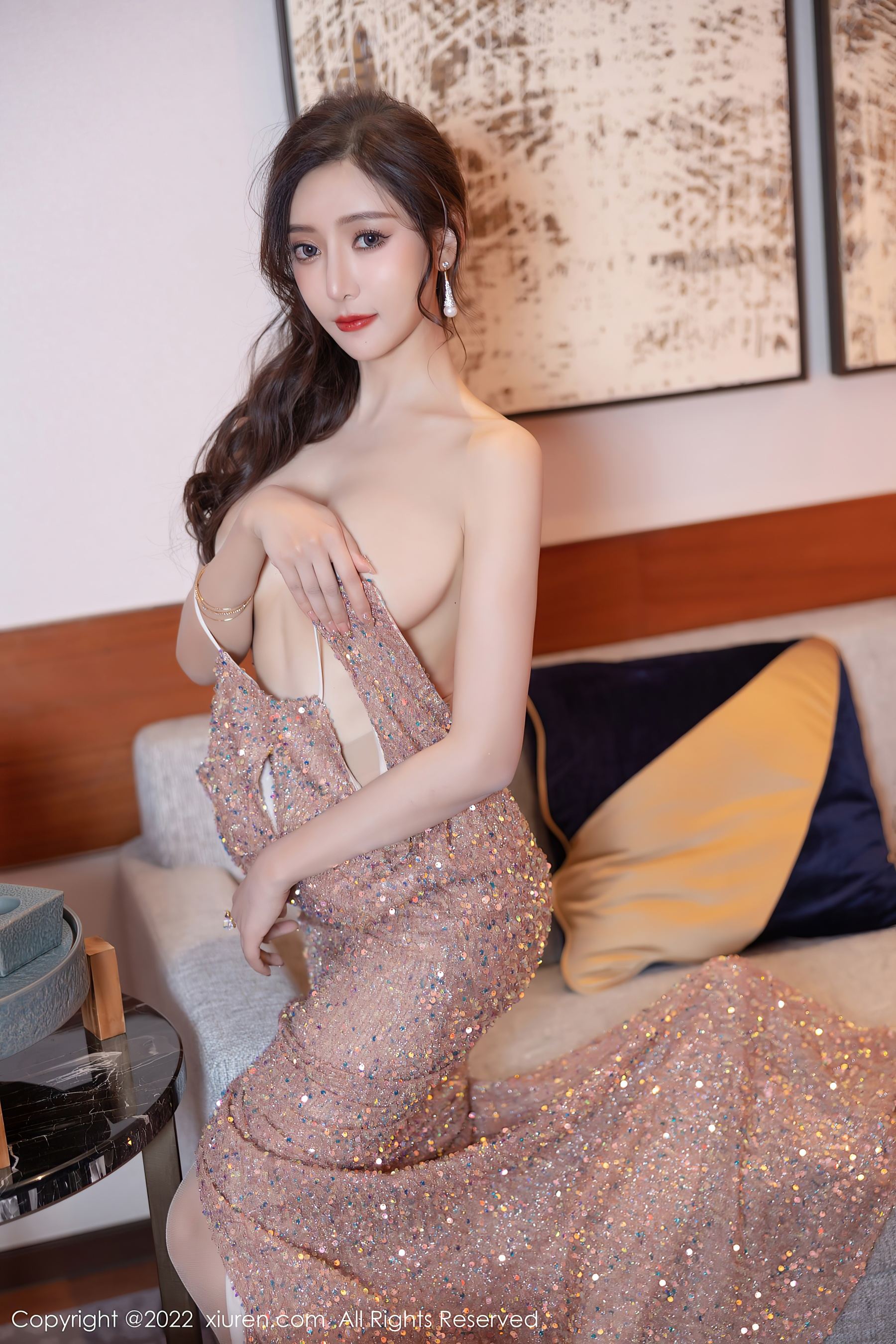 [XiuRen秀人网] No.4883 王馨瑶yanni 礼裙美腿·合集-妙妙屋