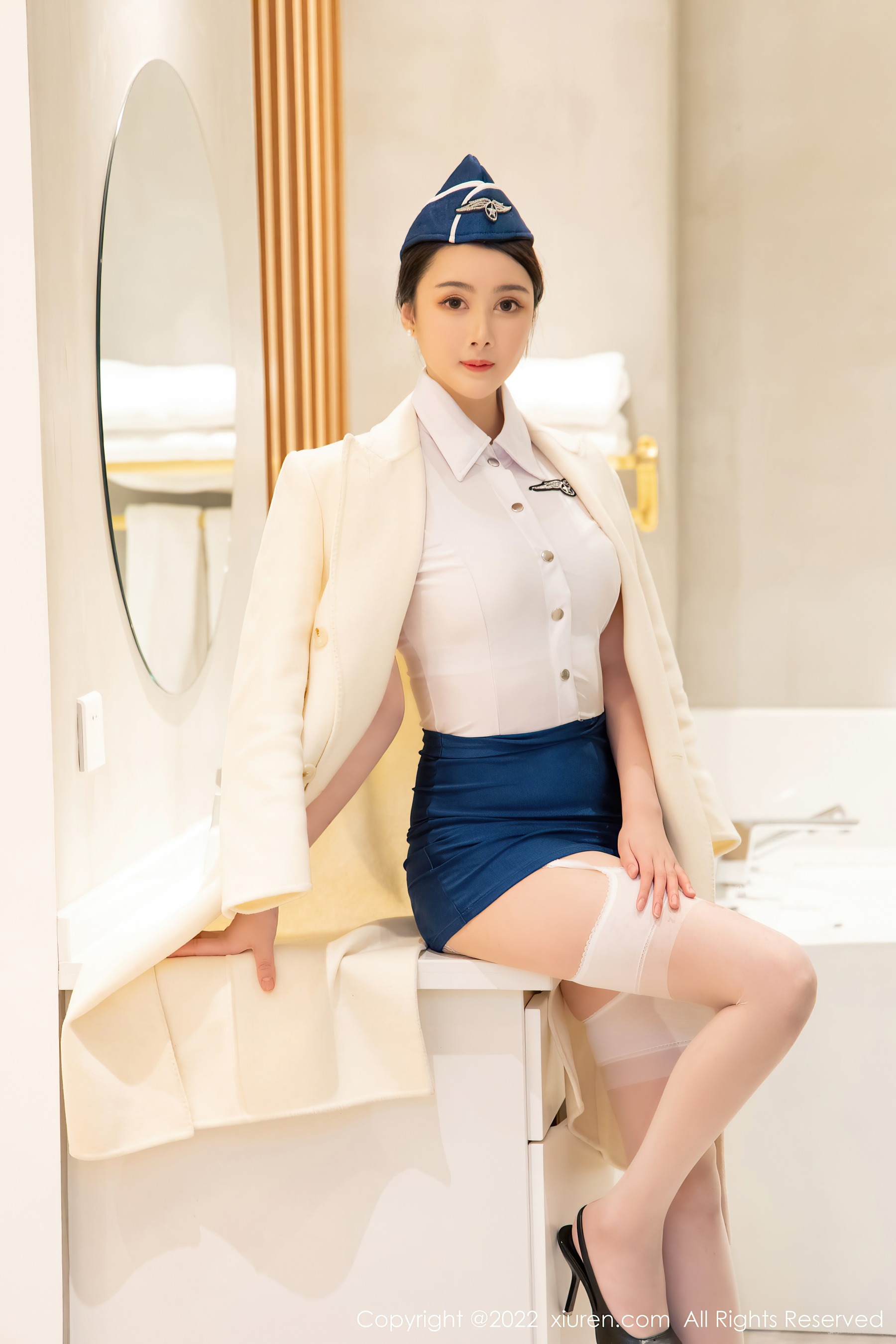 [XiuRen秀人网] No.4750 summer宝宝 空姐制服丝袜·合集-妙妙屋