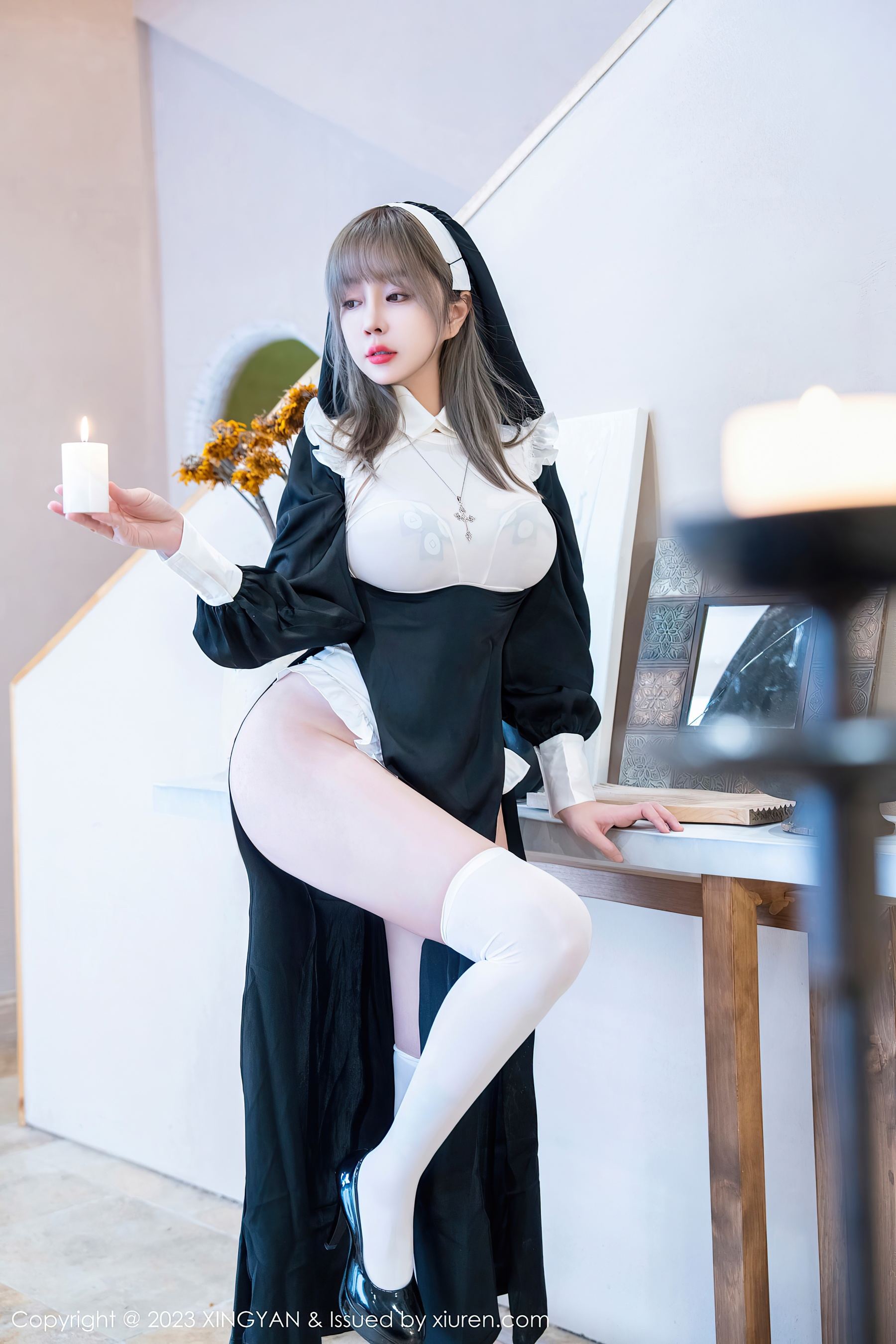 [XINGYAN星颜社] VOL.187 王雨纯 修女服美臀·合集-妙妙屋