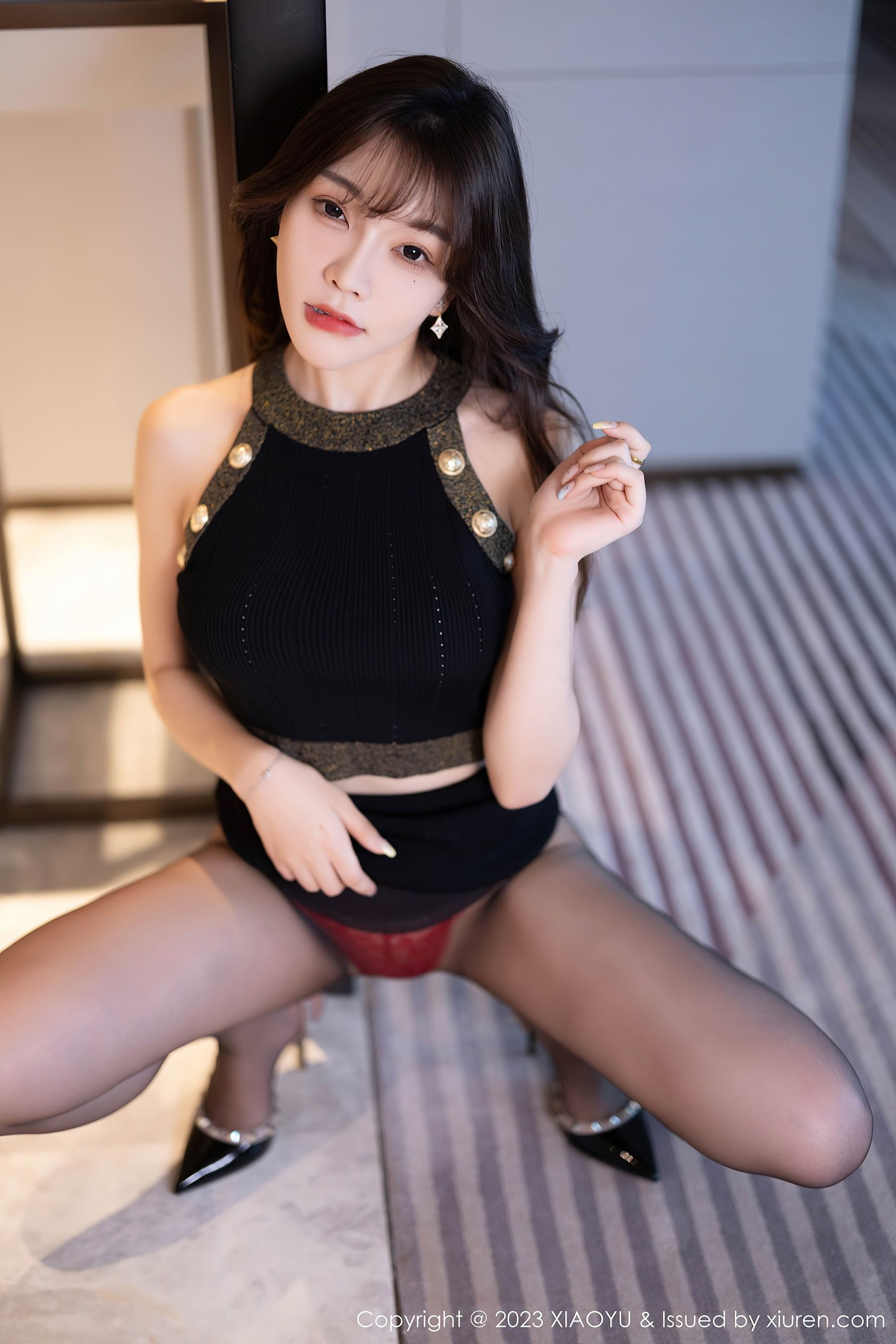 [XIAOYU语画界] VOL.1137 徐莉芝Booty 黑丝时尚·合集-妙妙屋